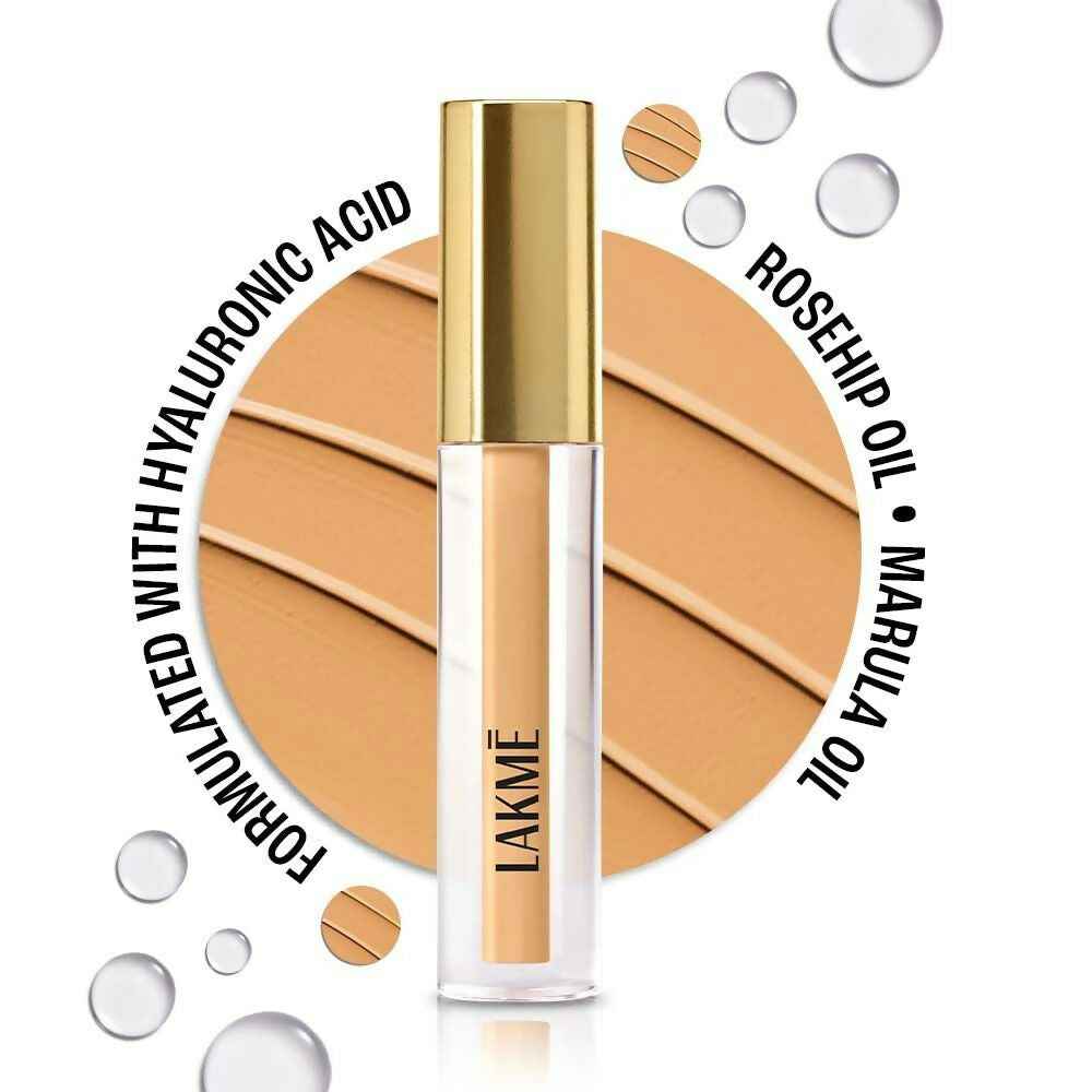 Lakme 9 To 5 Hya Matte Liquid Concealer - Sand