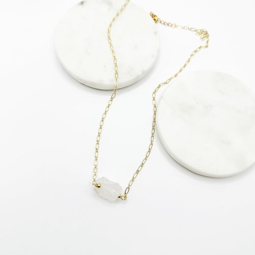 Handmade Quartz Crystal Necklaces - Healing Stone Jewelry Collection