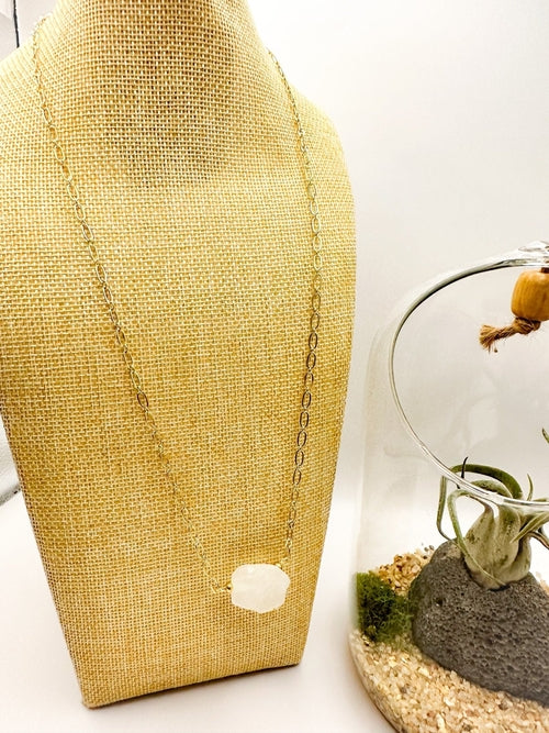 Handmade Quartz Crystal Necklaces - Healing Stone Jewelry Collection