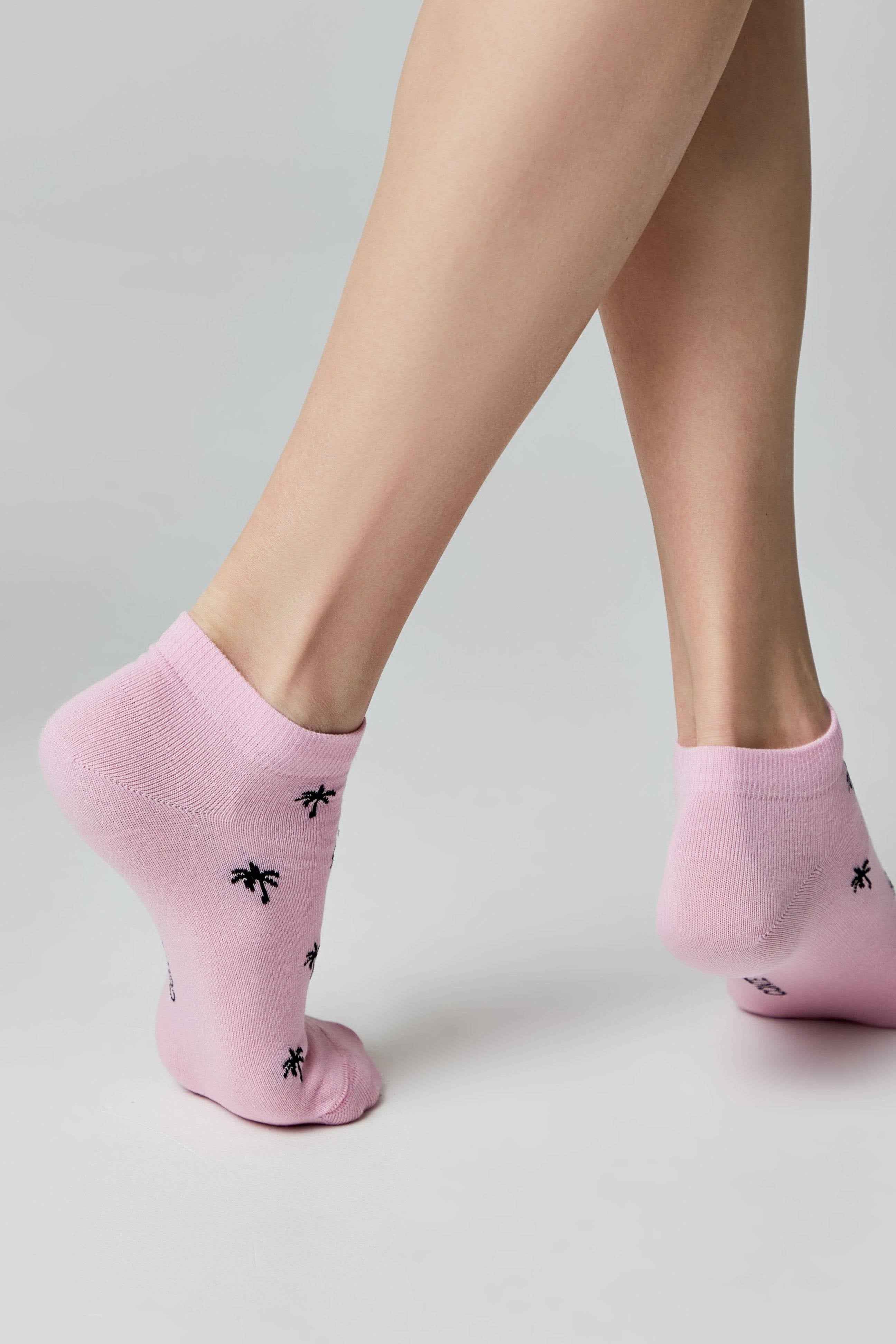 Cotton Ankle Socks Conte Active - 589 Palm Trees