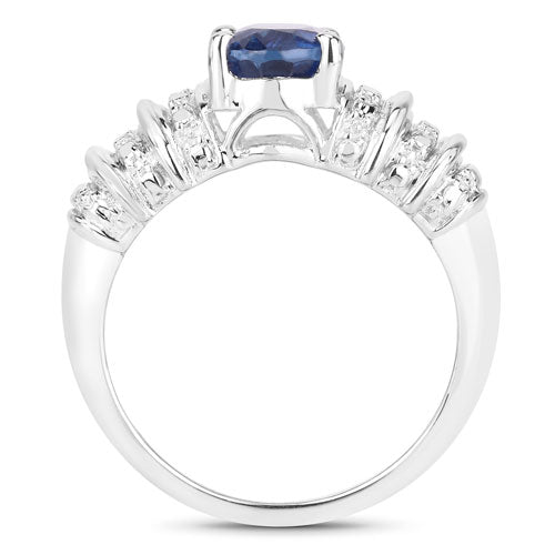 1.40 Carat Genuine Kyanite .925 Sterling Silver Ring by Bids.com