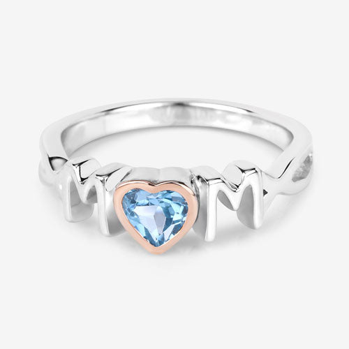 0.52 Carat Genuine Swiss Blue Topaz .925 Sterling Silver Ring by Bids.com