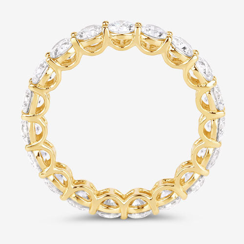 3.00 Carat Lab Grown Diamond 14K Yellow Gold Ring by Bids.com
