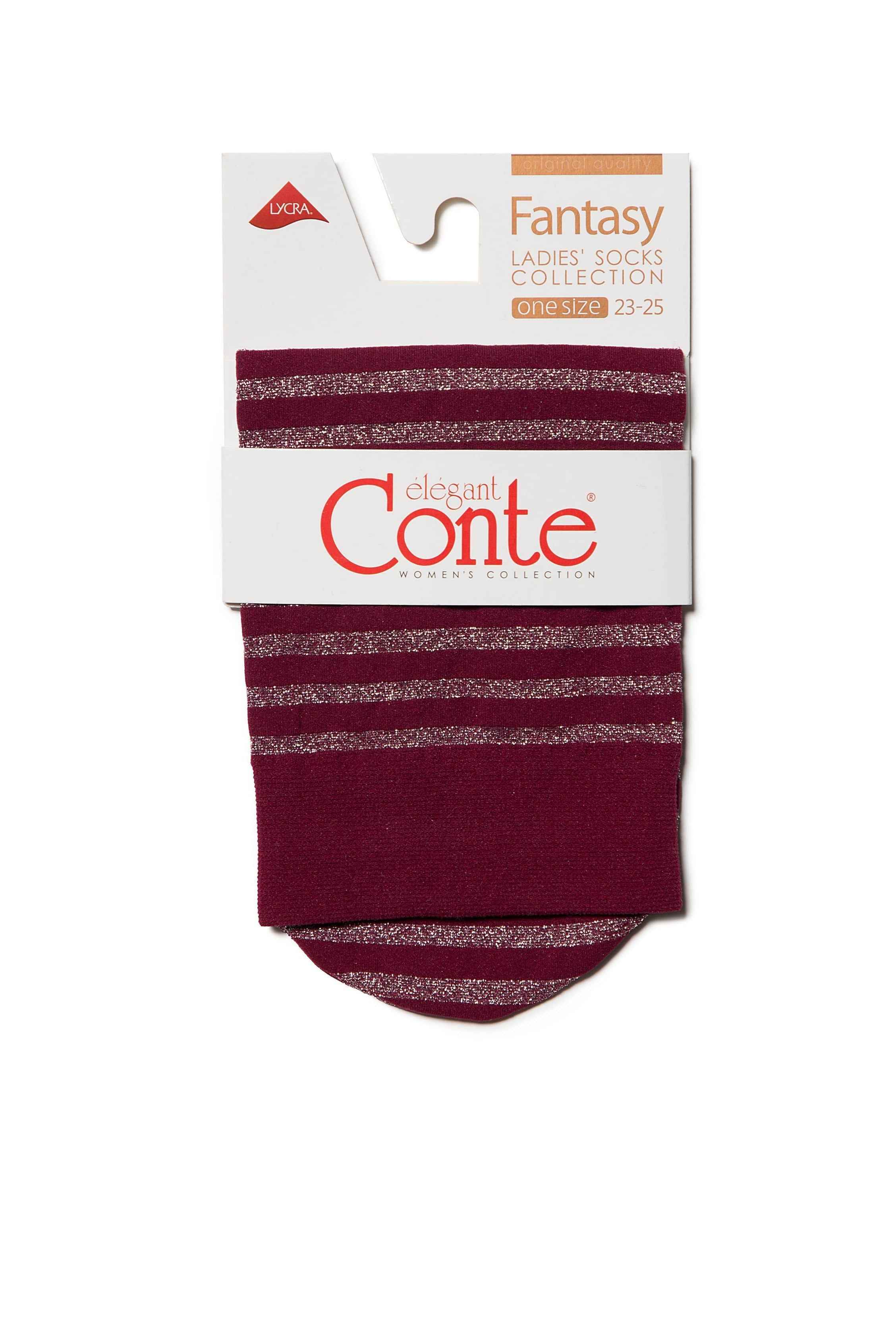 Socks Conte Fantasy - Shimmering Stripe
