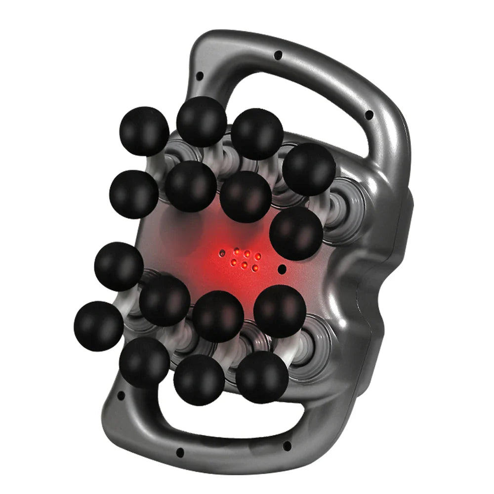 ThermaPulse™ Deep Tissue Massage Gun – Percussion & Heat Therapy Device by Zorelie.co