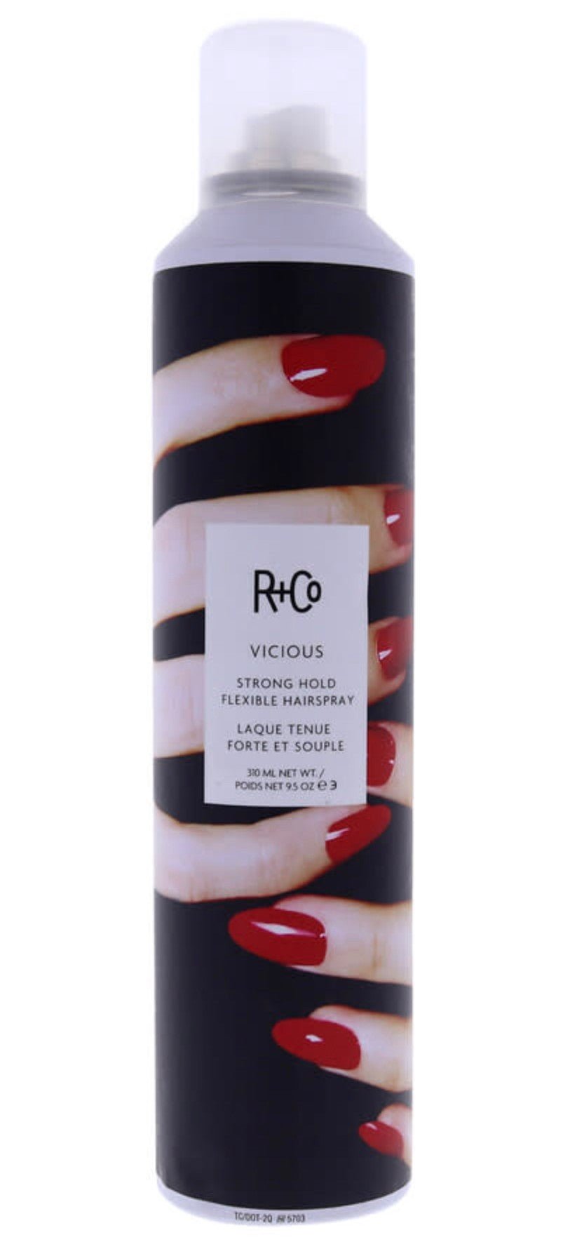 R+Co Vicious Strong Hold Flexible Hairspray, 9.5 oz