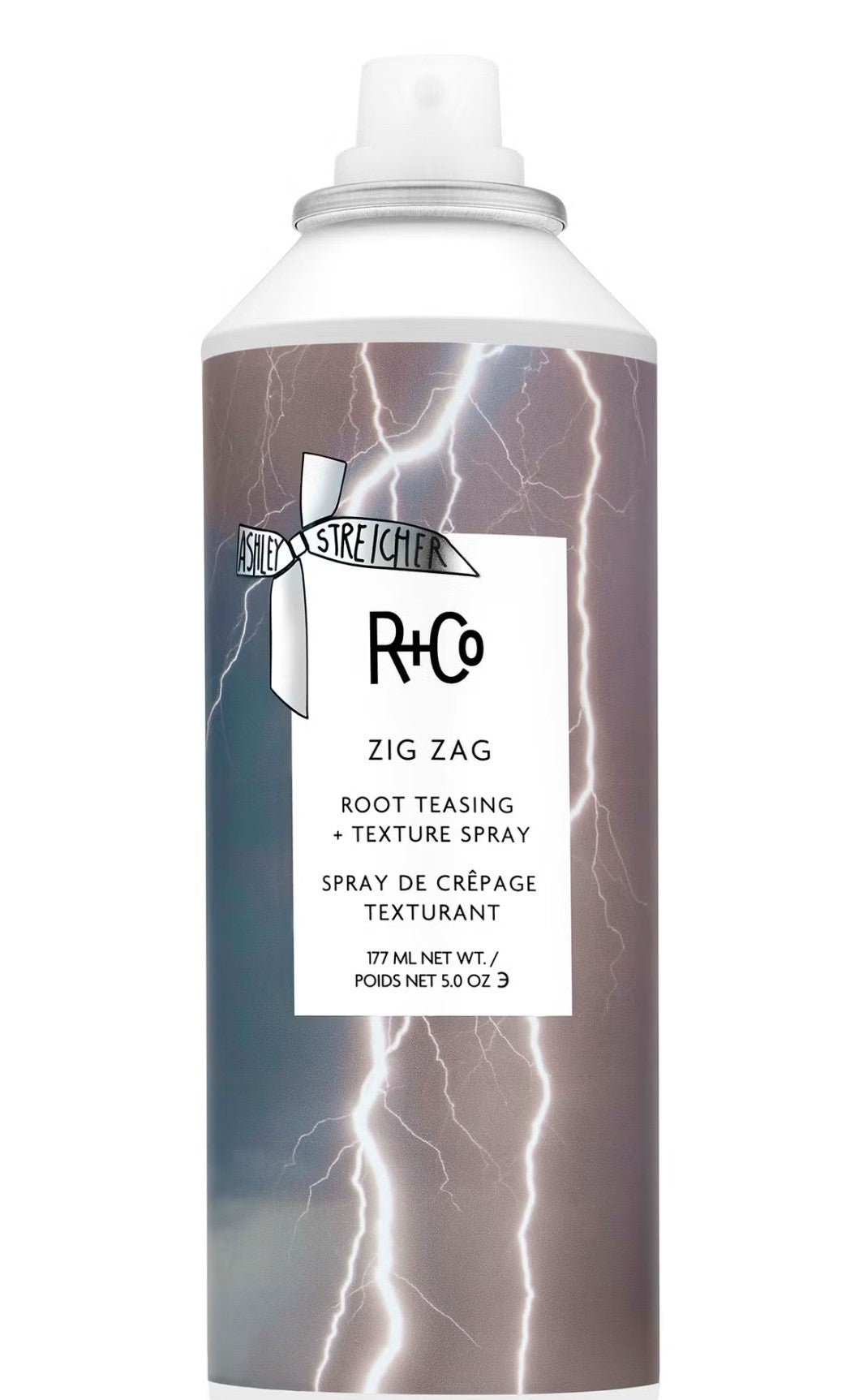 R+Co Zig Zag Root Teasing + Texture Spray, 5 oz