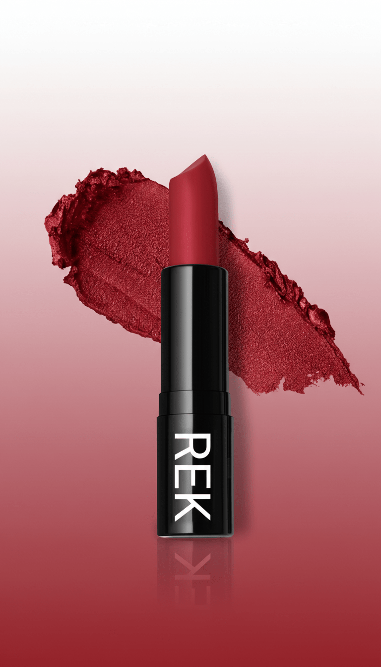 Long Lasting Hydrating Matte Lipstick (Vegan) | REK by REK Cosmetics