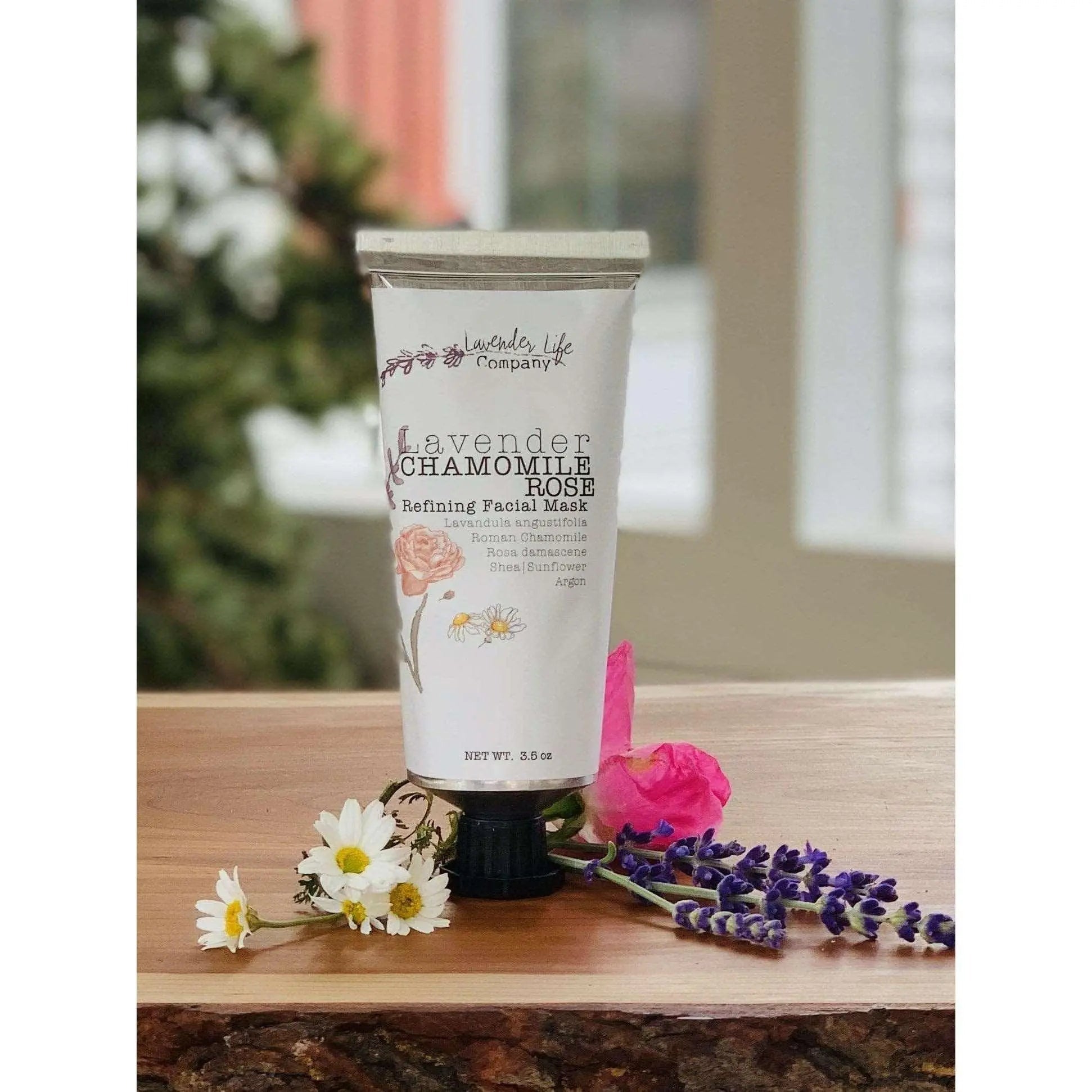 Refining Facial Mask with Lavender, Chamomile & Rose by Lavender Life Company