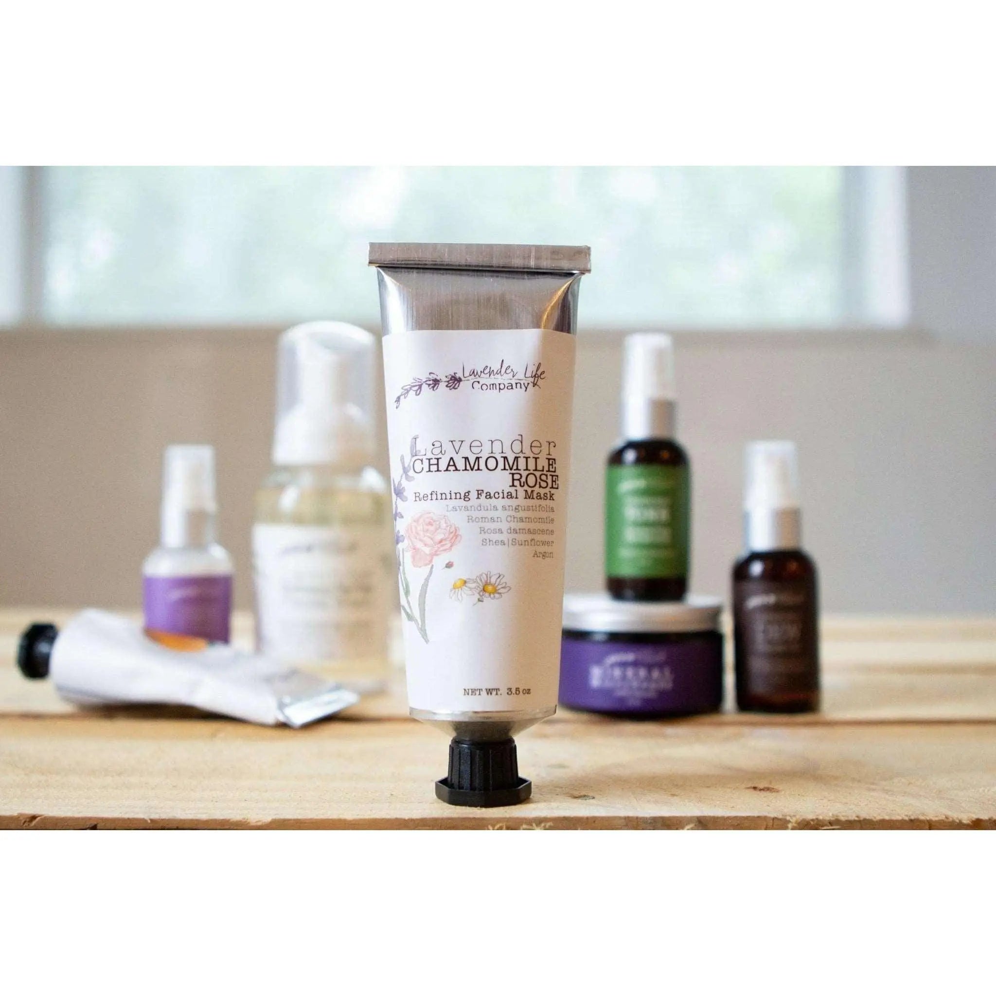 Refining Facial Mask with Lavender, Chamomile & Rose by Lavender Life Company