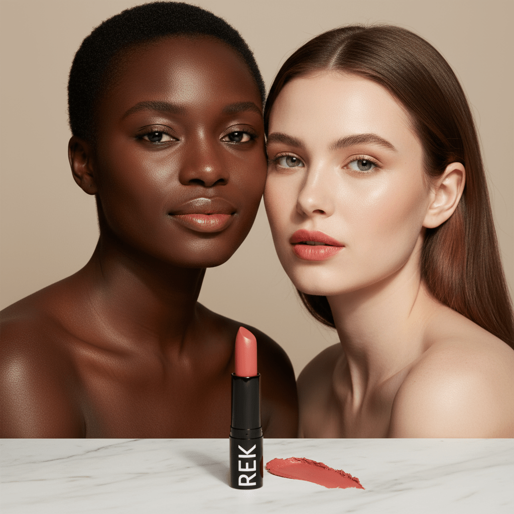 Long Lasting Hydrating Matte Lipstick (Vegan) | REK by REK Cosmetics