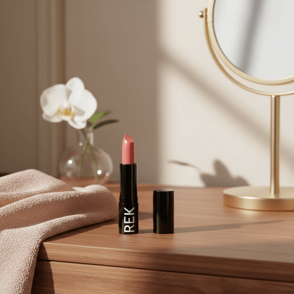 Long-Wear Hydrating Matte Lipstick – Vegan by REK Cosmetics
