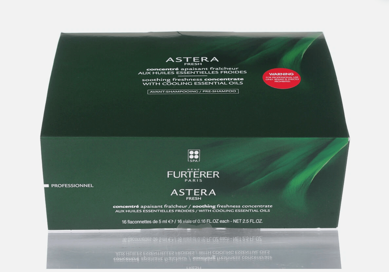 Rene Furterer Astera Soothing Fluid, 0.2 oz, 16 pc