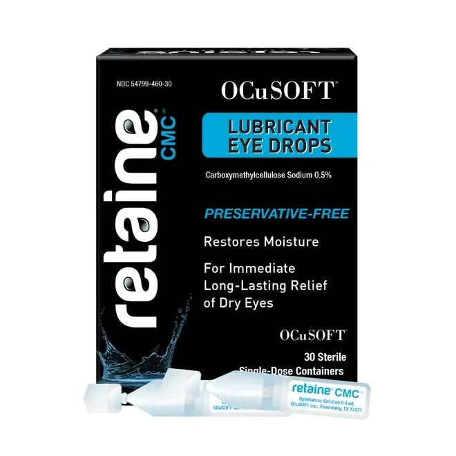 OCuSOFT Retaine CMC Lubricant Eye Drops 0.01 fl oz (0.4 mL) - DestGlow