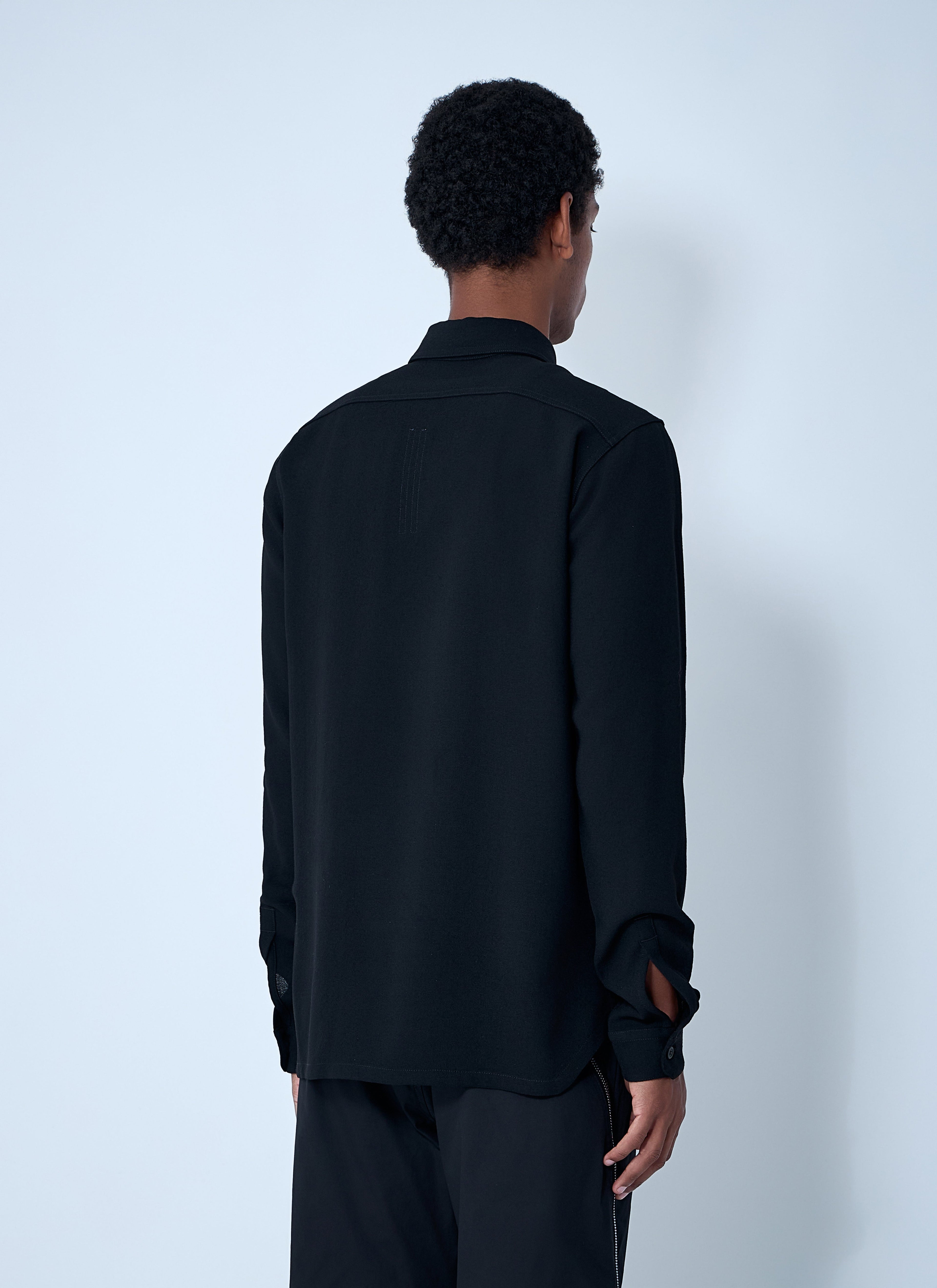 Rick Owens Men Work Shirt by Luosophy
