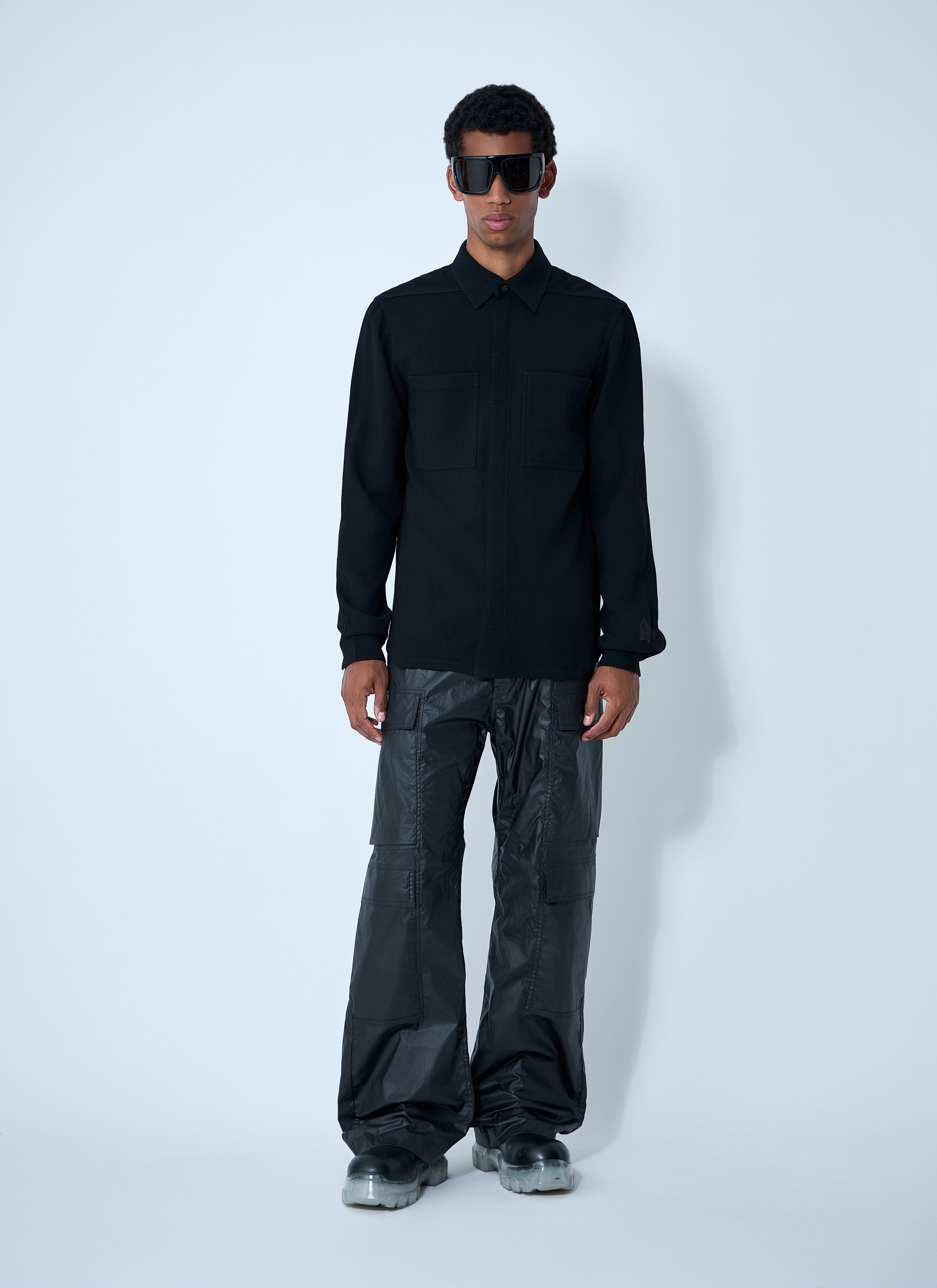 Rick Owens Men Double Cargo Jeans by Luosophy