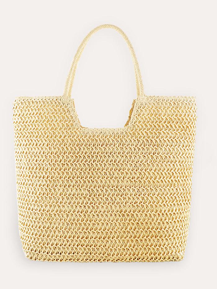 Ring Handle Woven Tote DestGlow