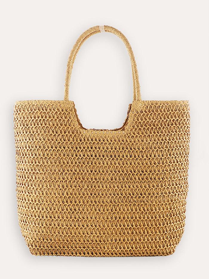 Ring Handle Woven Tote DestGlow