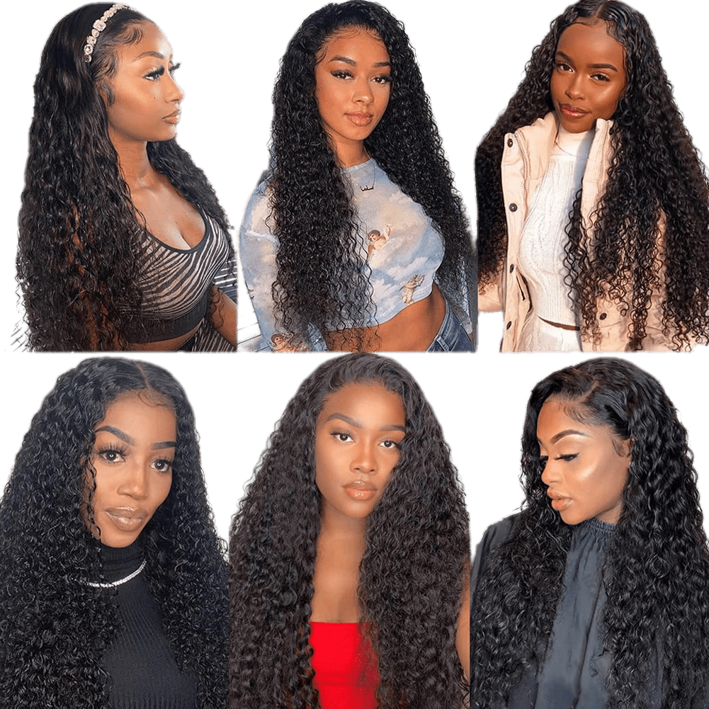 RIO Bohemian Front Lace Wig, Natural Black