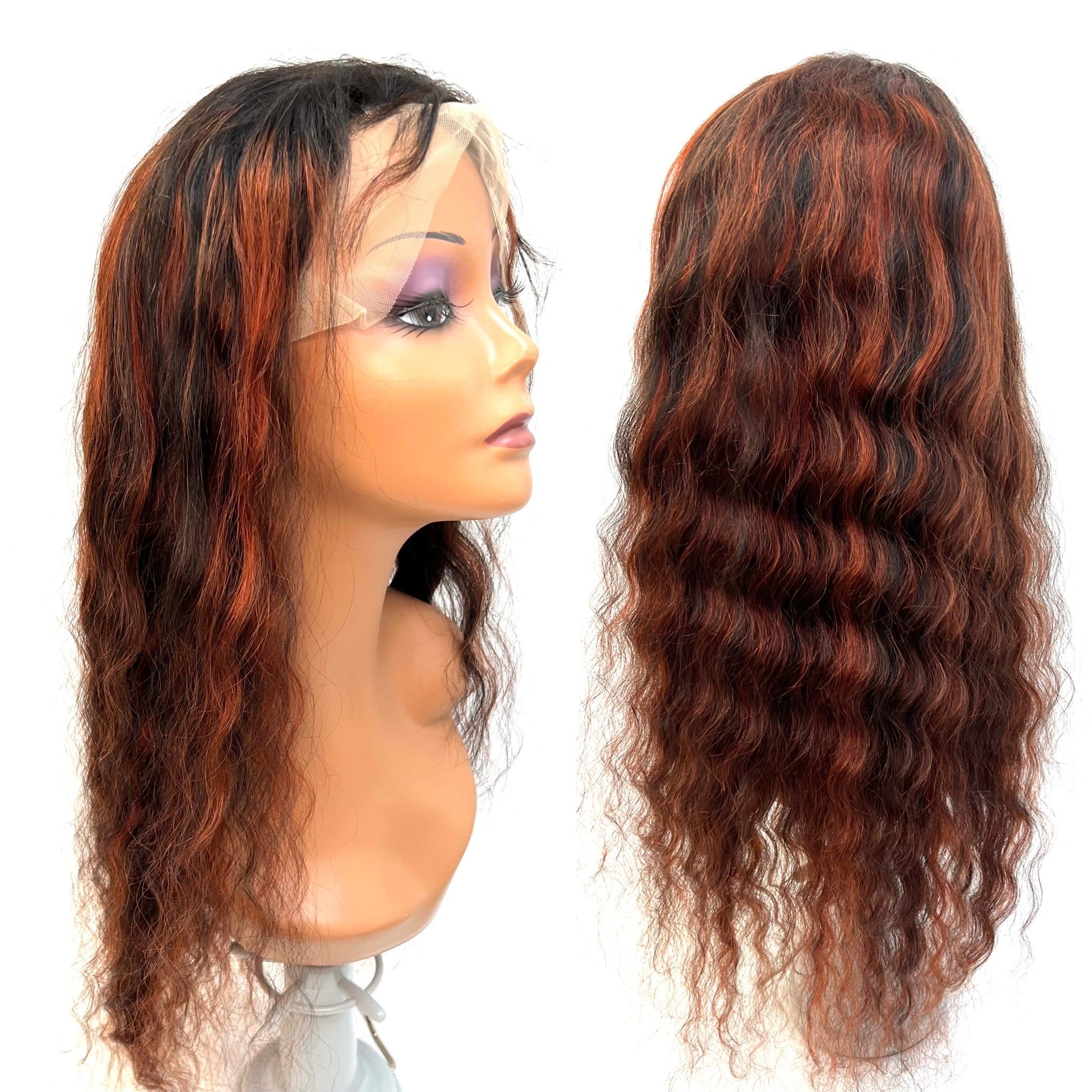 RIO Malaysian Human Hair Front Lace Wig
