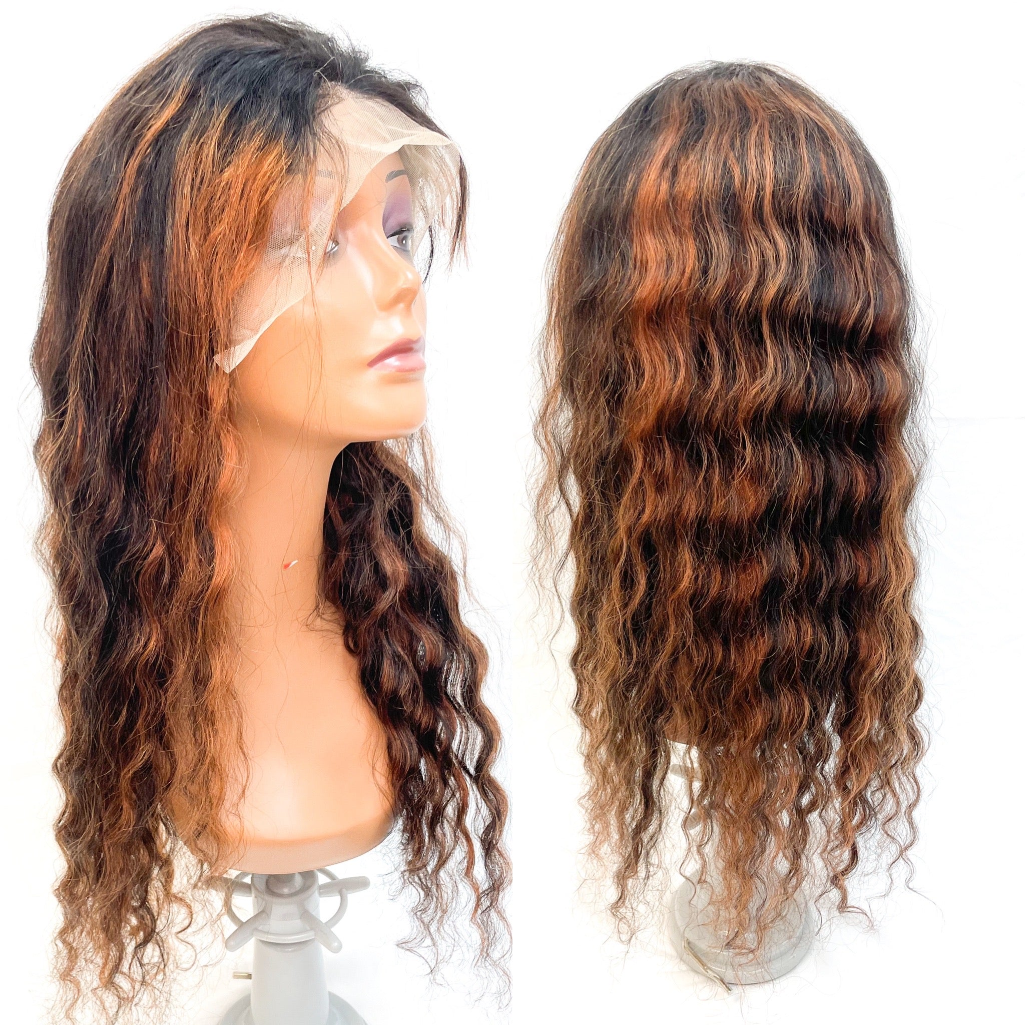 RIO Malaysian Human Hair Front Lace Wig