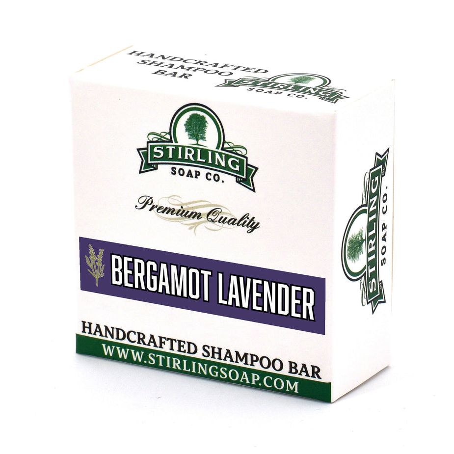 Stirling Soap Co. Bergamot Lavender Shampoo Bar 3.8 Oz by Pasteur Pharmacy
