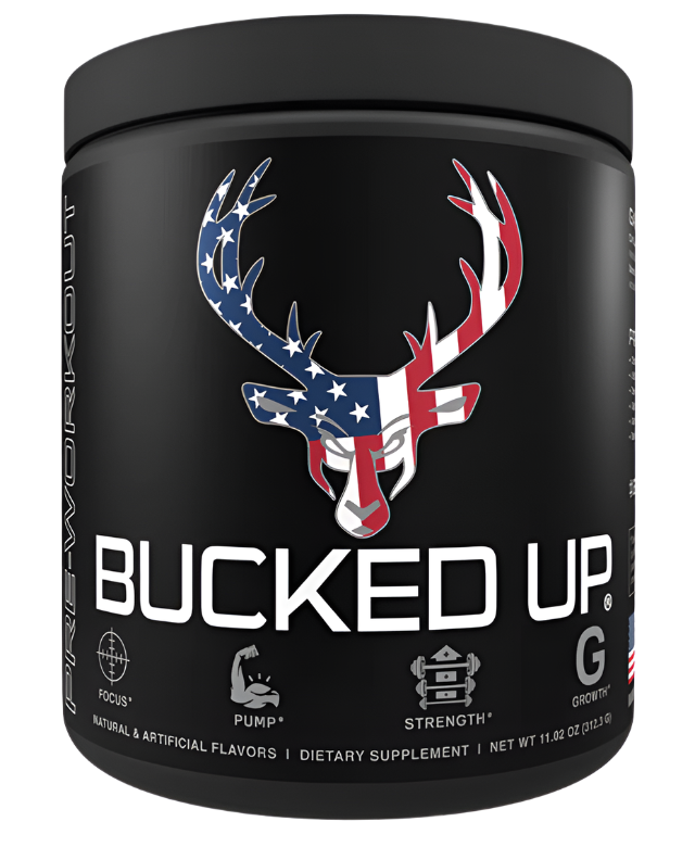 Bucked Up Pre-Workout - Energy, Performance & Focus - 30 Servings