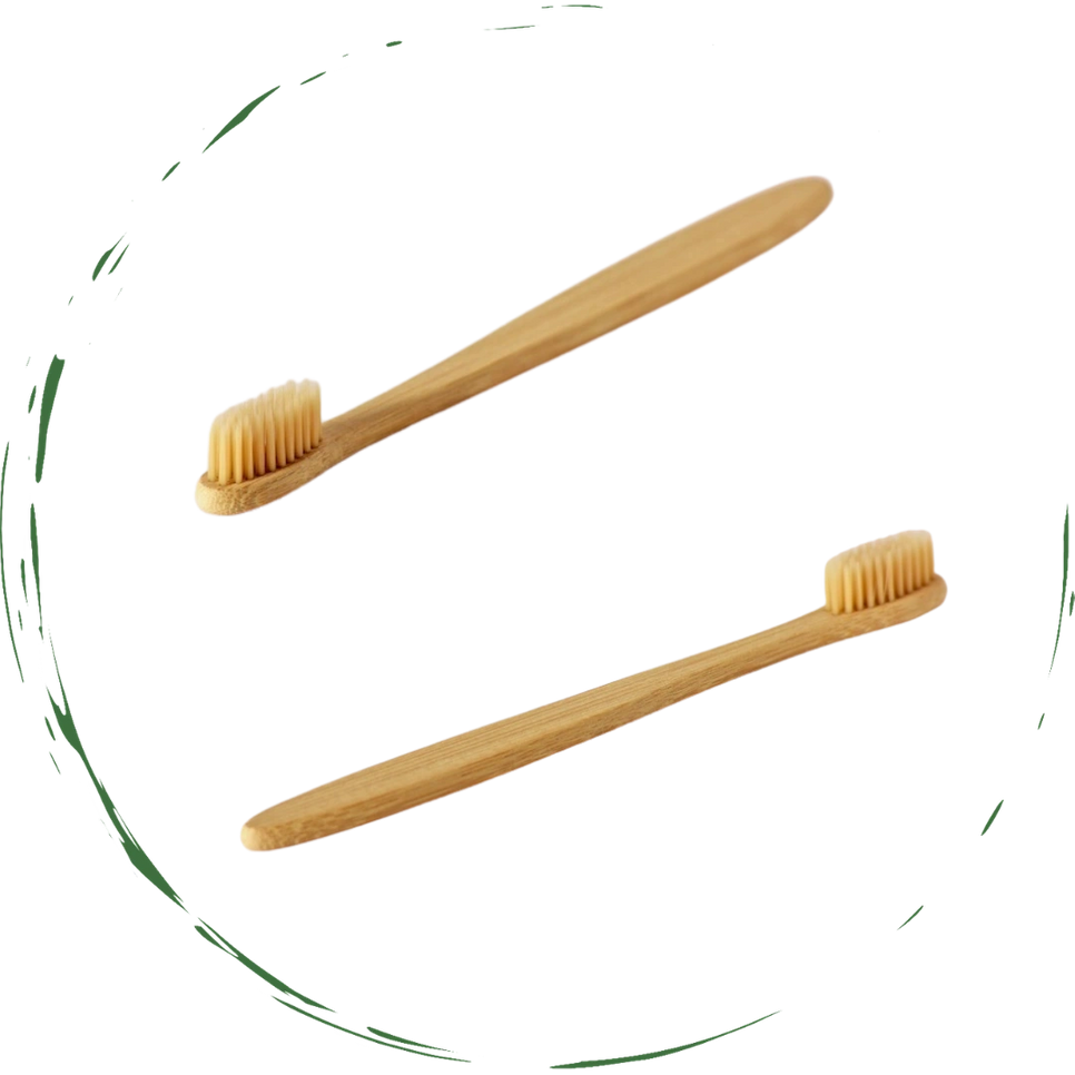 Bamboo Toothbrush. Soft, Eco-Friendly - DestGlow