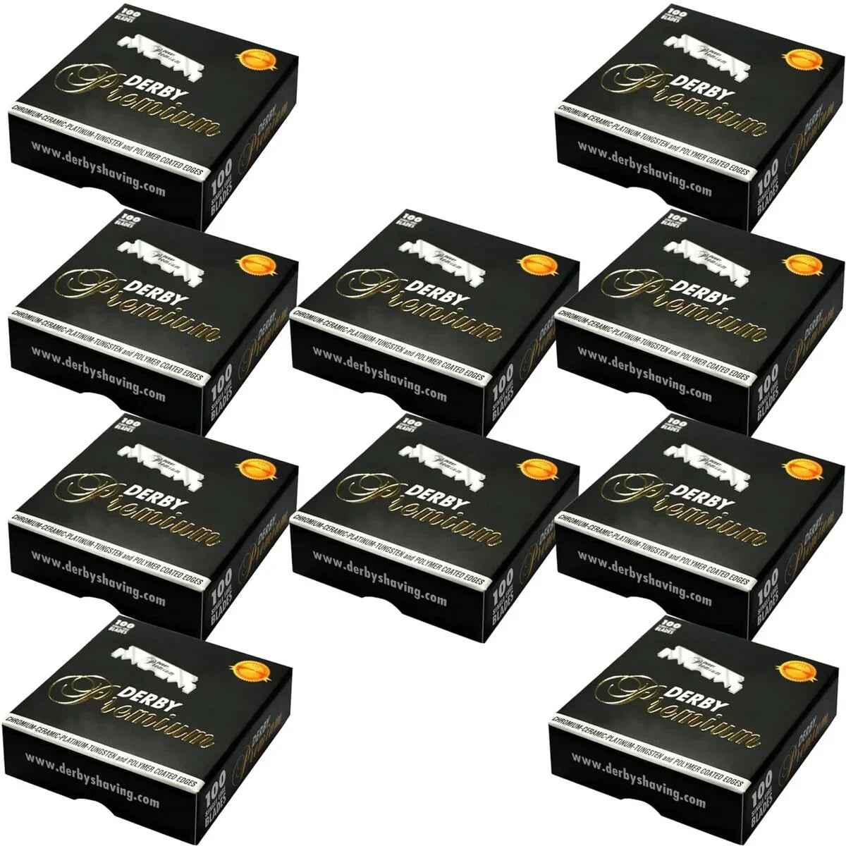 Derby Premium Single Edge Razor Blades - 1000 ct