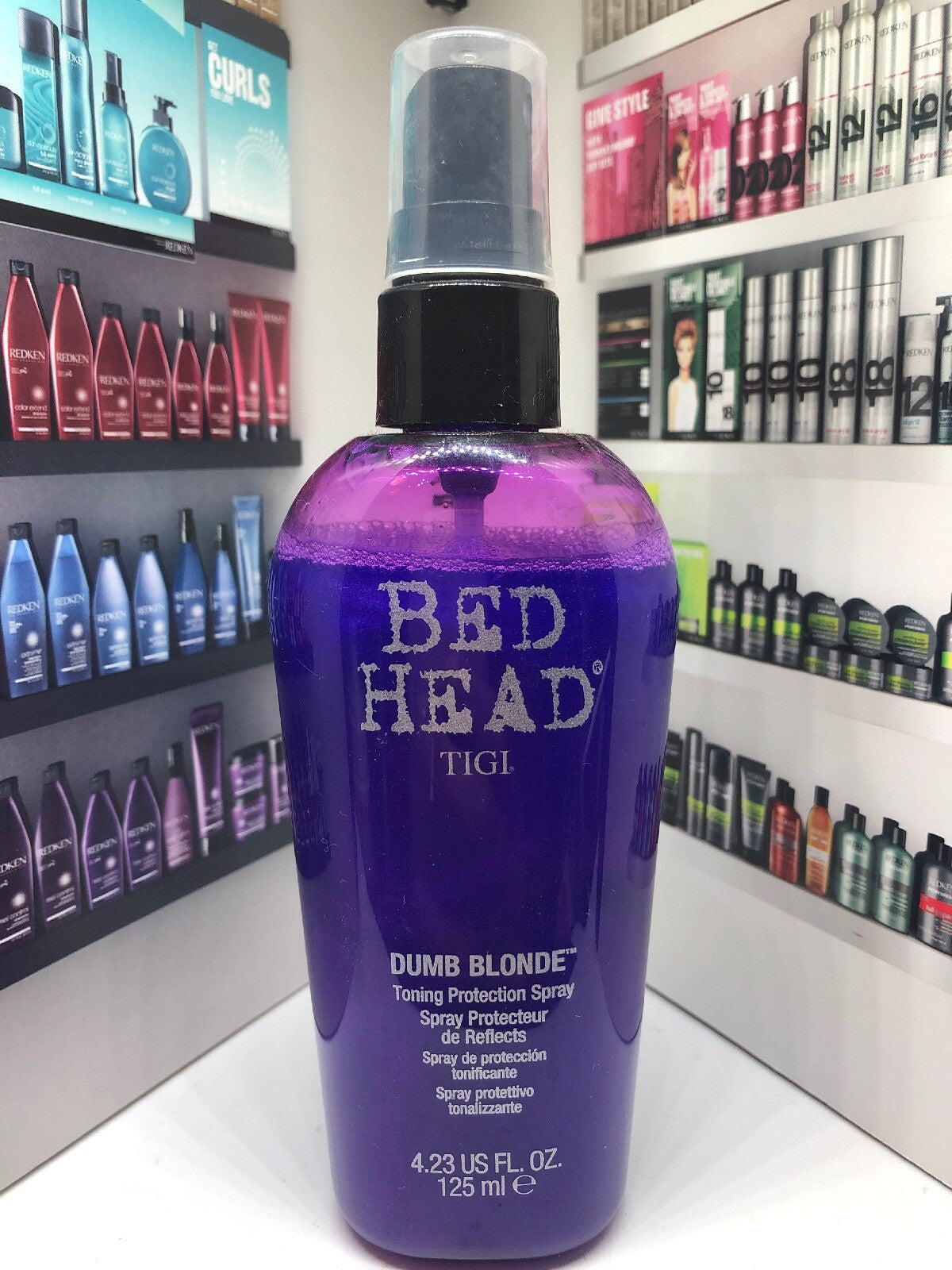 TIGI Bed Head Dumb Blonde Toning Protection Spray
