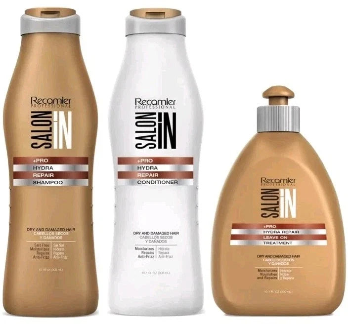 Recamier Salon In Professional Hydra Repair Hair Care Kit, 3 pc, 300 ml