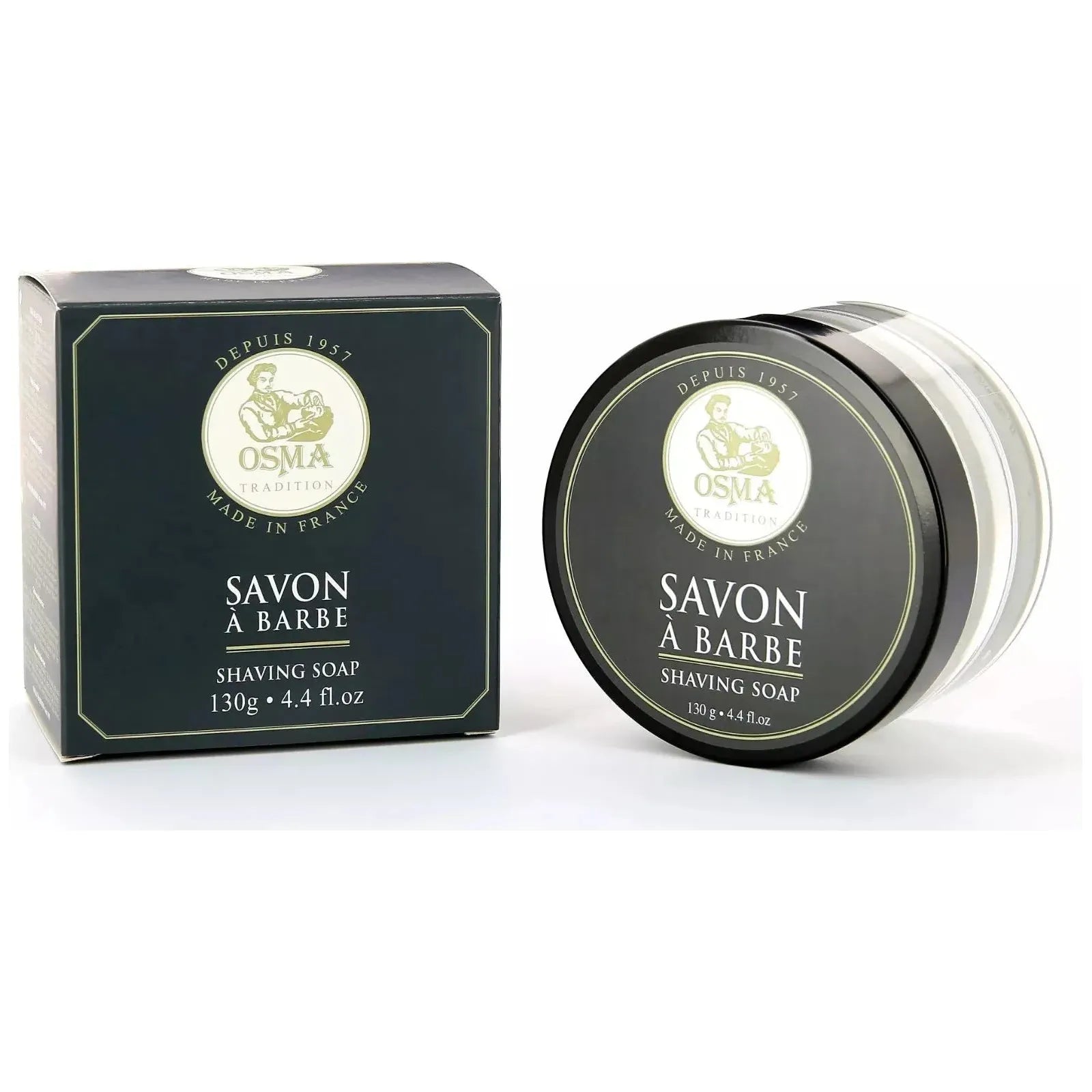 Osma Shea Butter & Vegetable Oils Anniversary Edition Shaving Soap In Glass Jar 130ml by Pasteur Pharmacy