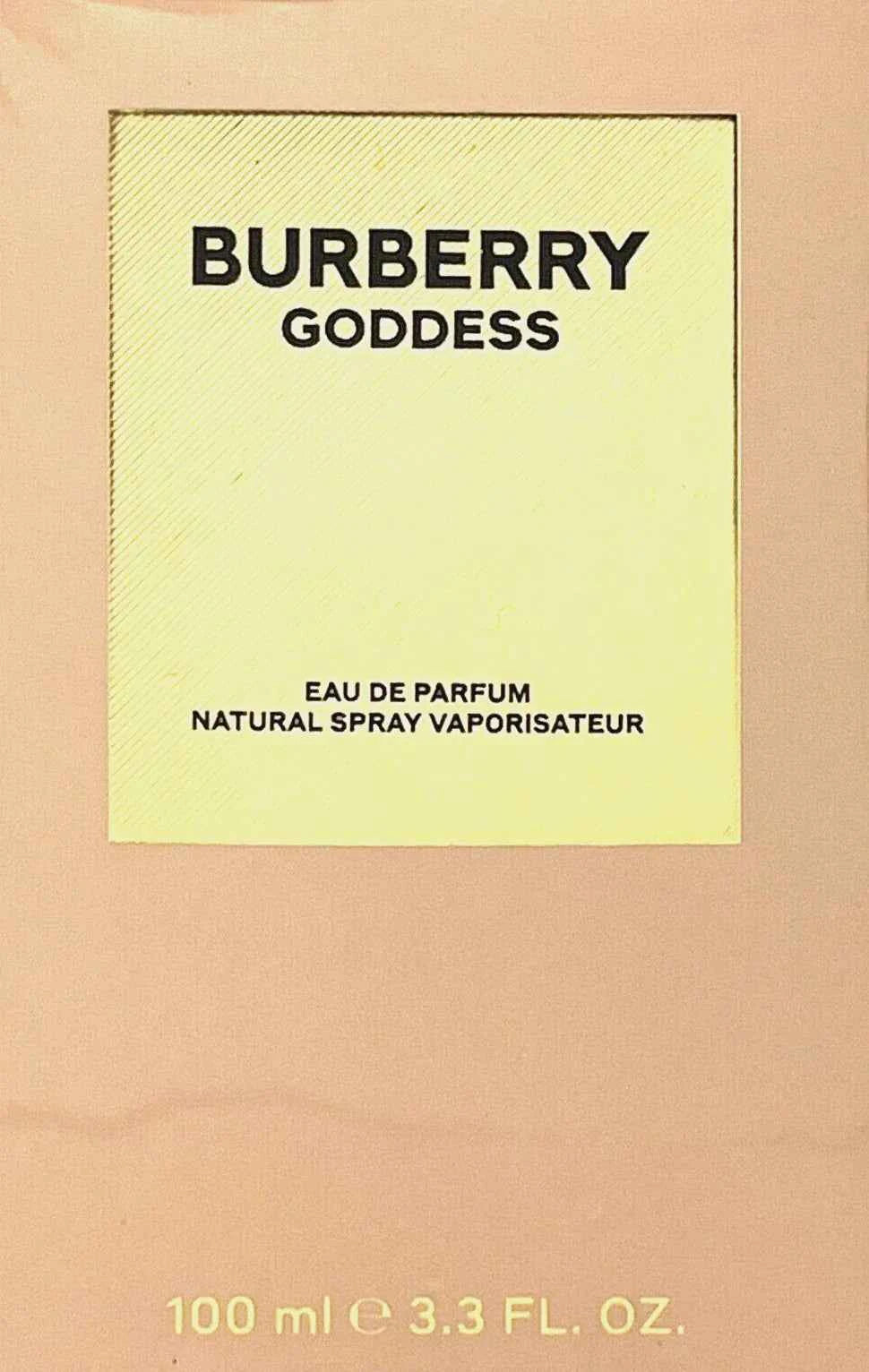 Burberry Goddess by Burberry Eau De Parfum Refillable Spray 3.3 oz for Women