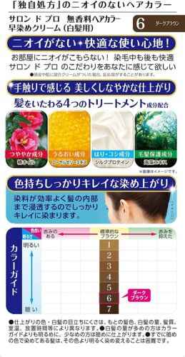 Dariya Salon De Pro Hair Color Cream Dark Brown