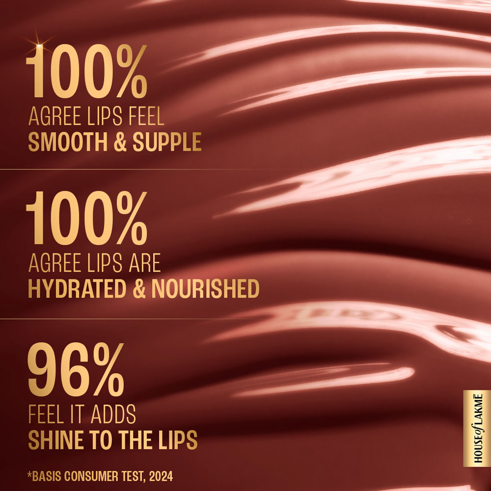 Lakme Superglow Vit C Gloss - Coca Brown