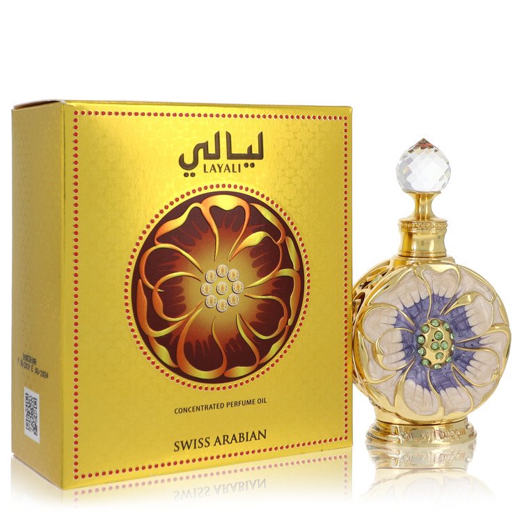 Swiss Arabian Layali by Swiss Arabian Concentrated Perfume Oil 0.5 oz for Women by Avera Group