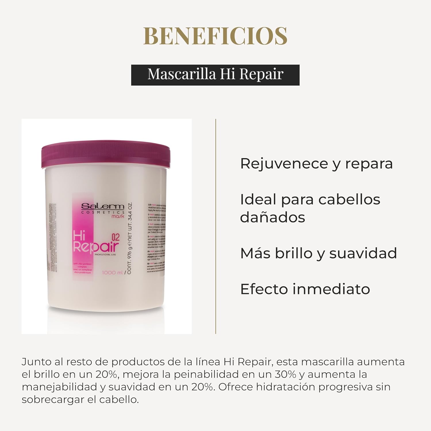 Salerm Hair Repair Mask 34.4 oz