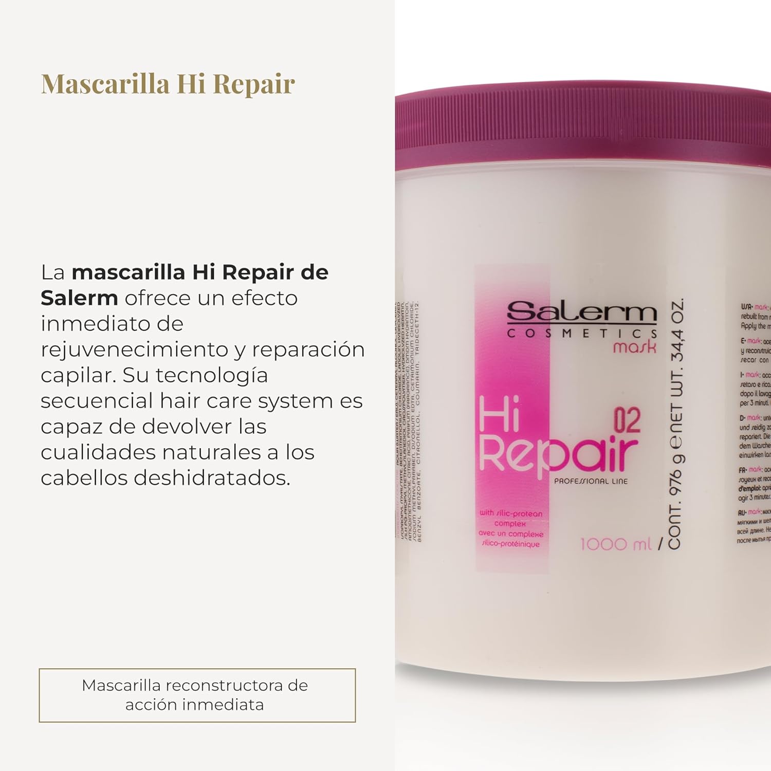 Salerm Hair Repair Mask 34.4 oz