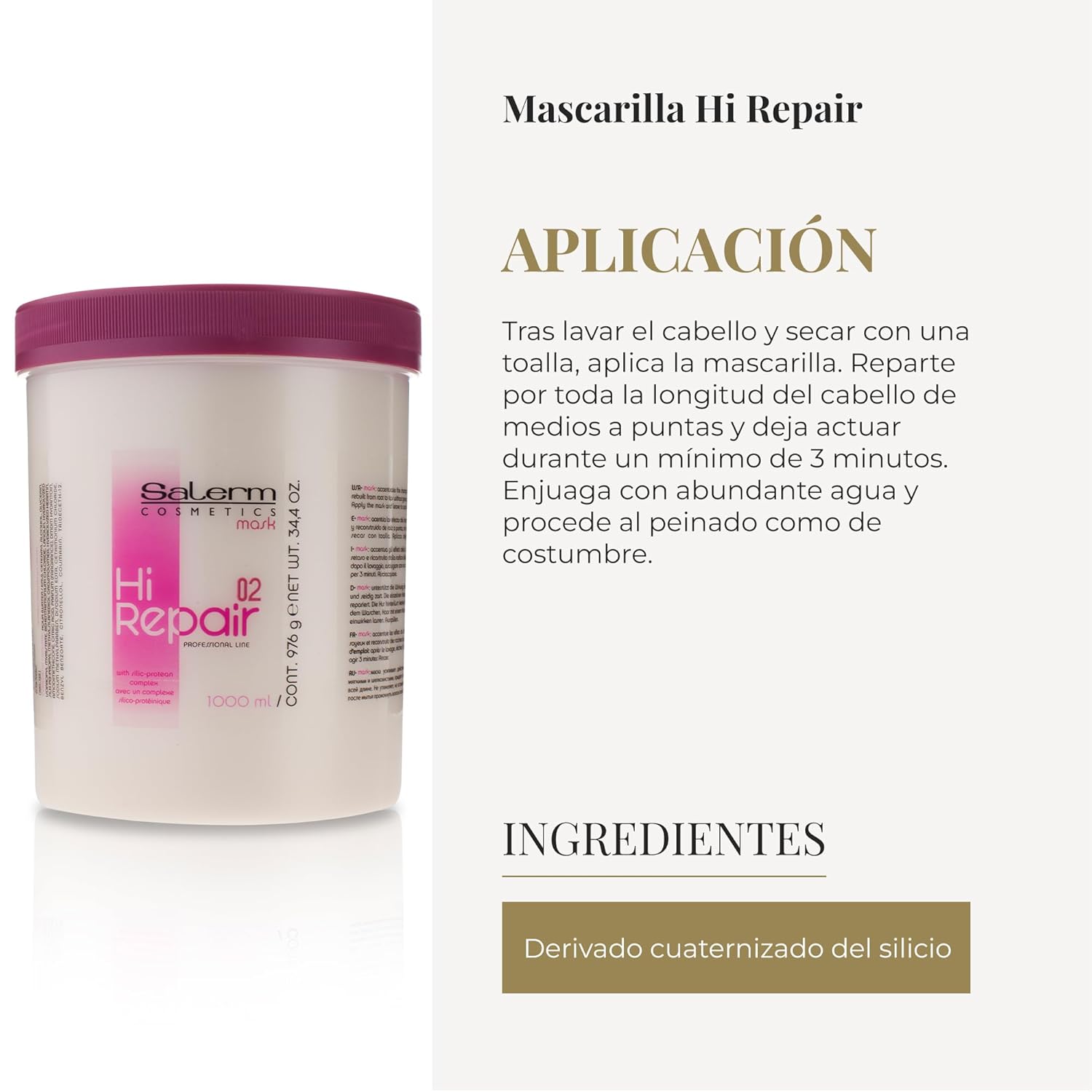 Salerm Hair Repair Mask 34.4 oz
