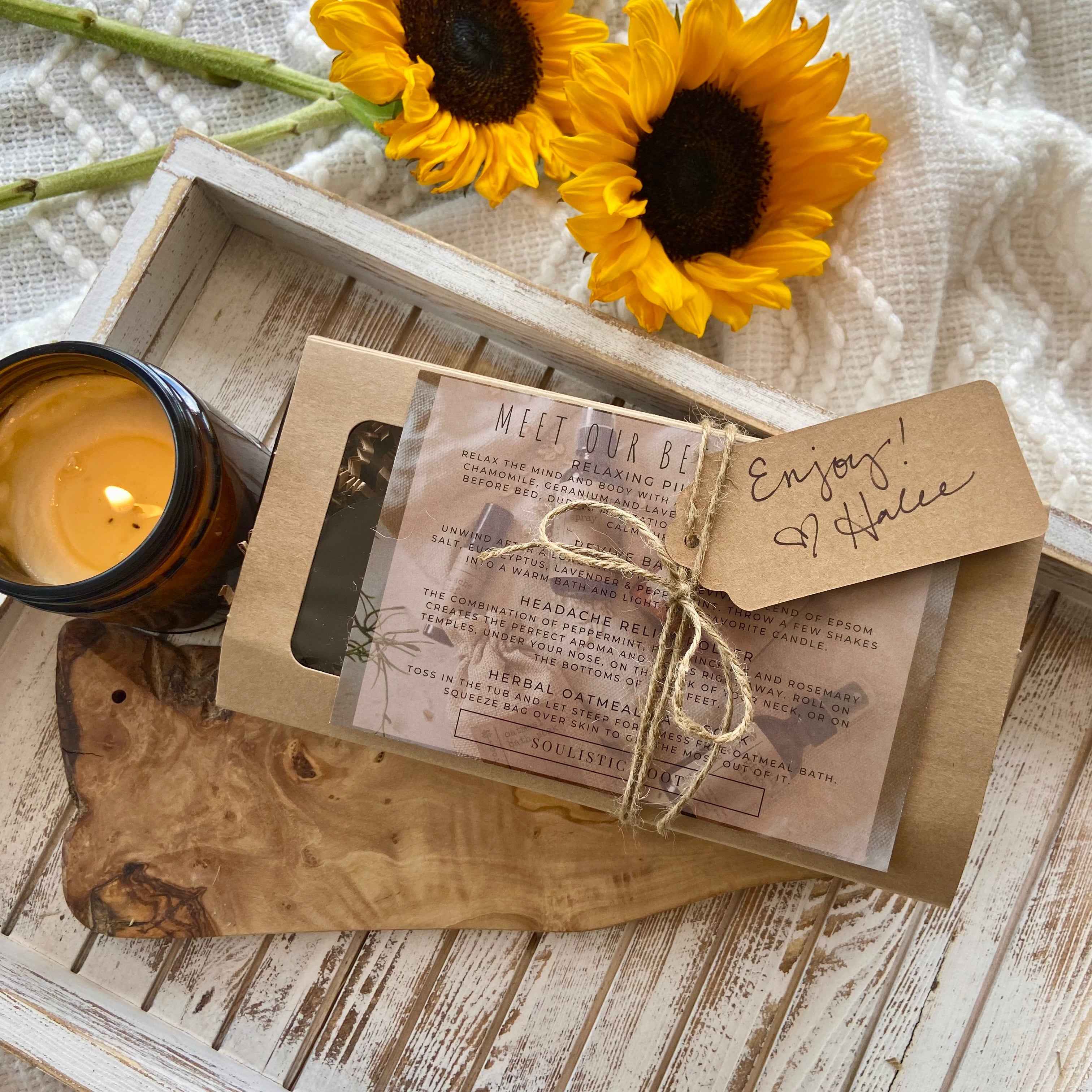 Travel Gift Set - Stocking Stuffer by Soulistic Root