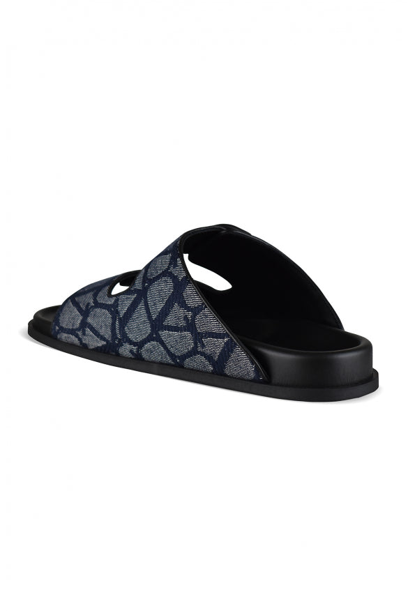 Valentino Garavani Men V Logo Sandals by Luosophy