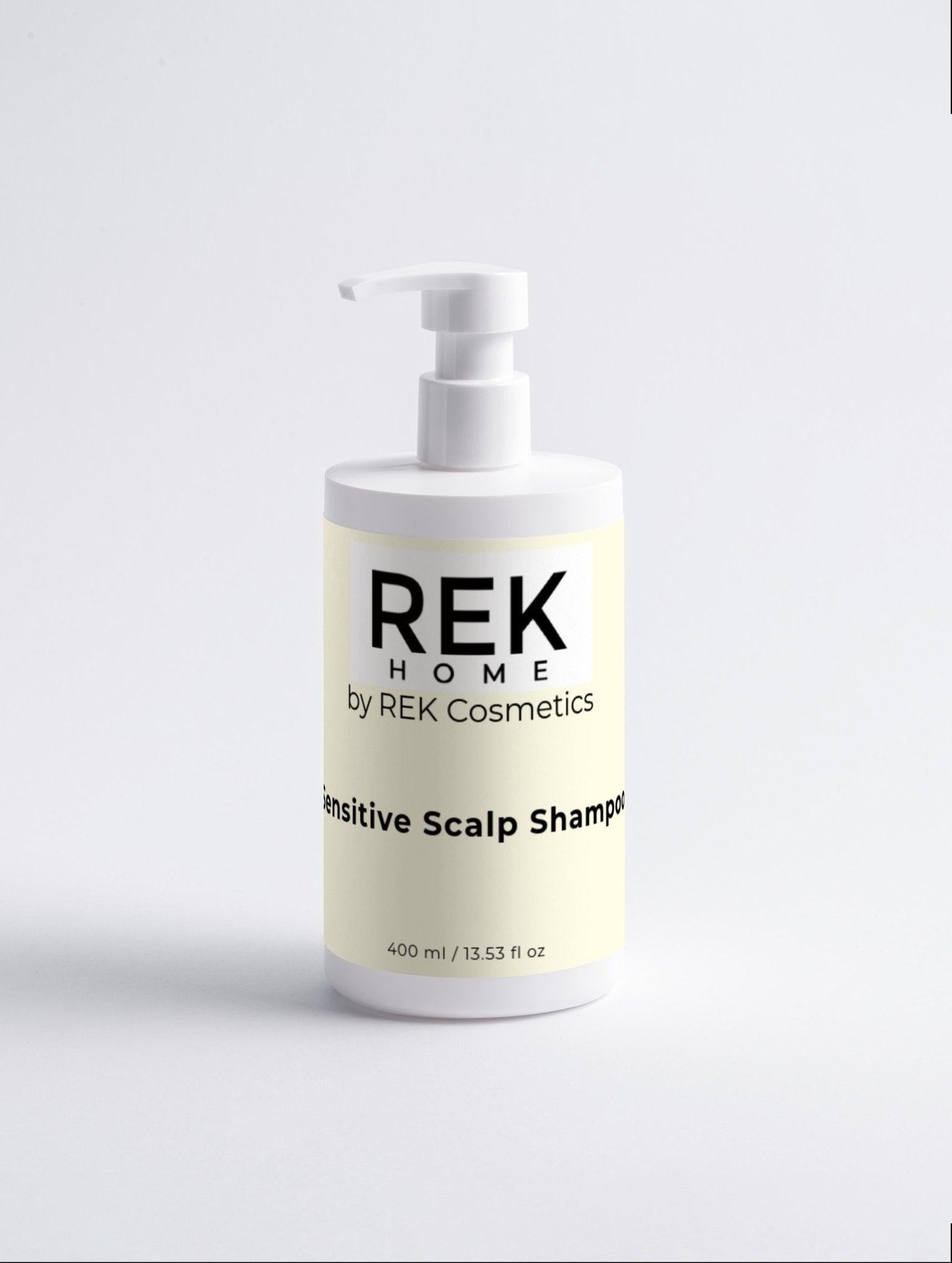 Sensitive Scalp Shampoo – Gentle, Nourishing Formula by REK Cosmetics