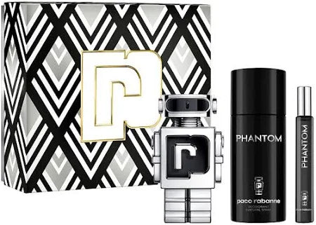 Gift/Set Paco Rabanne Phantom 3 Pcs 3.4 Fl Perfume By Paco Rabanne For Men by Avera Group