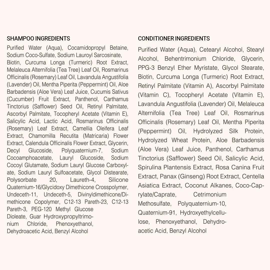 Biotin & Botanicals Shampoo & Conditioner