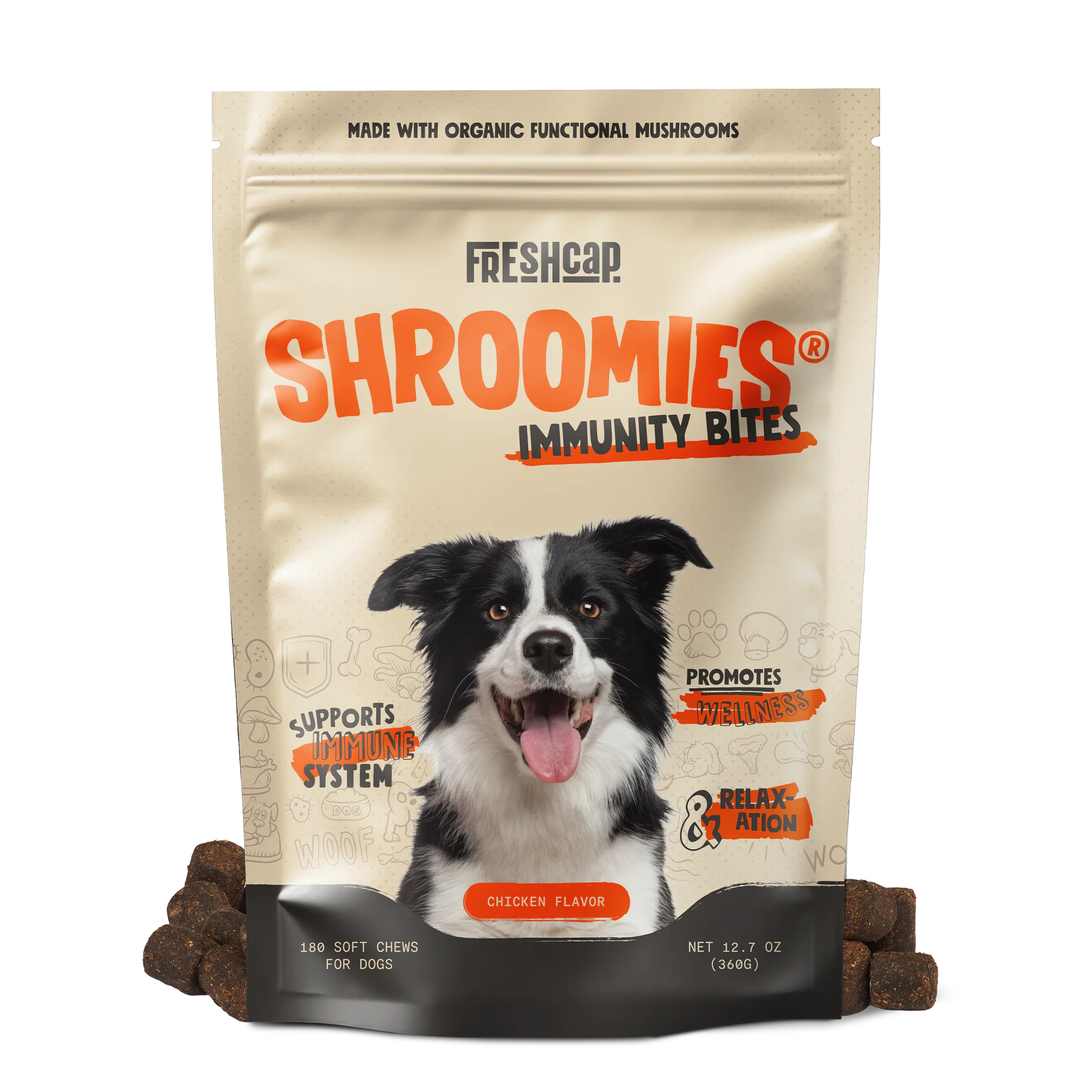 Organic Mushroom Complex for Dogs DestGlow