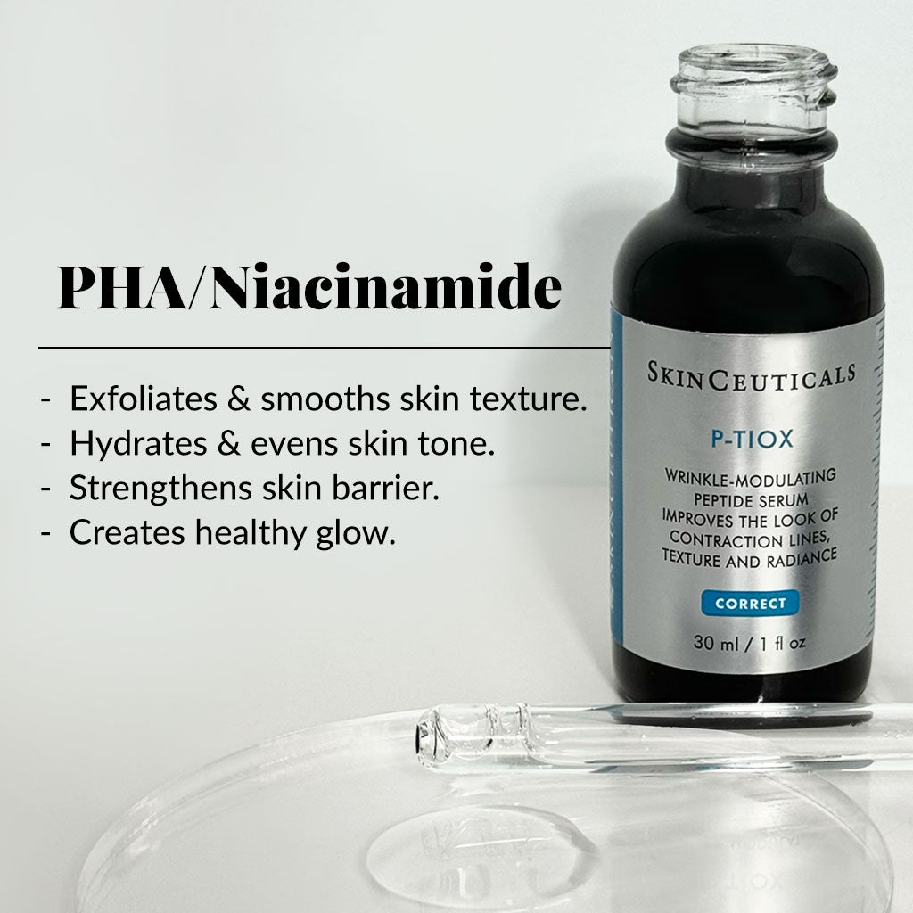 SkinCeuticals P-TIOX Wrinkle-Modulating Peptide Serum - 1 fl oz - DestGlow