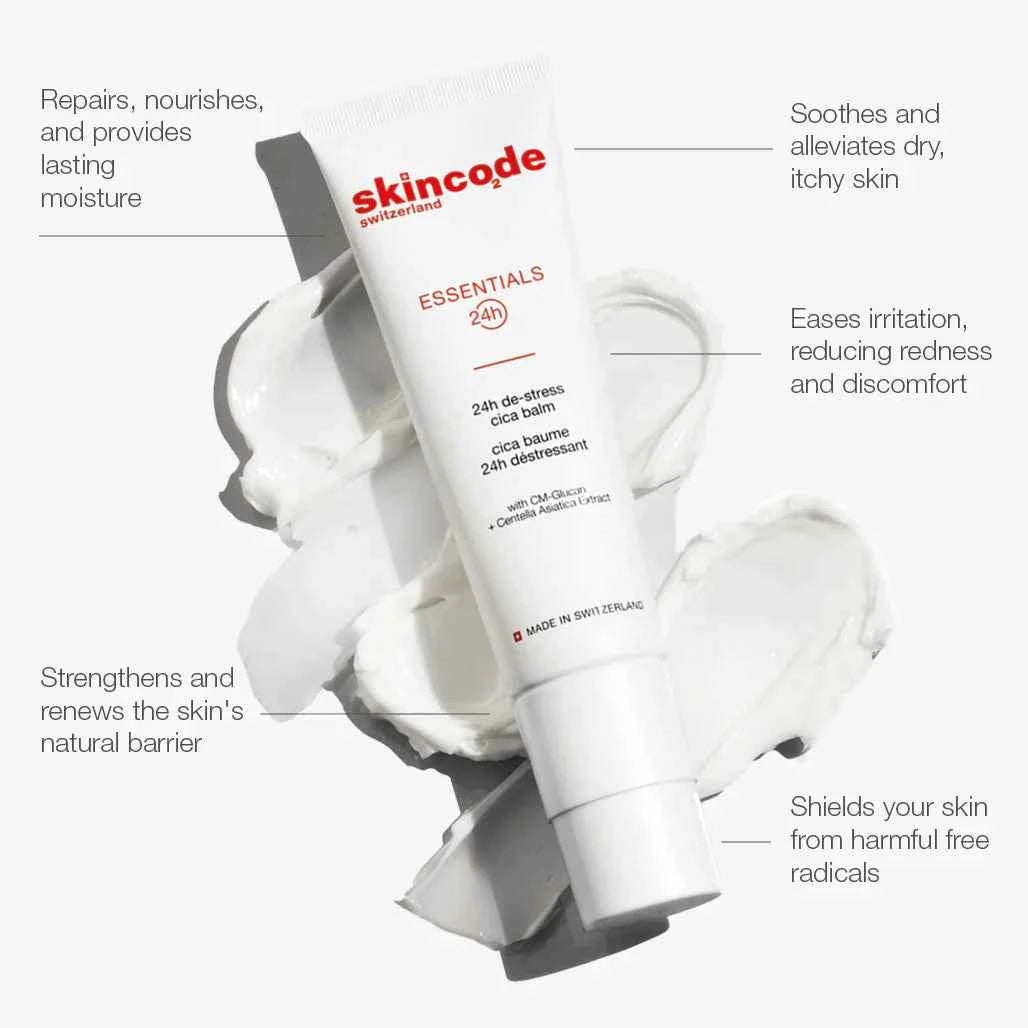 Skincode 24h De-Stress Cica Balm - DestGlow