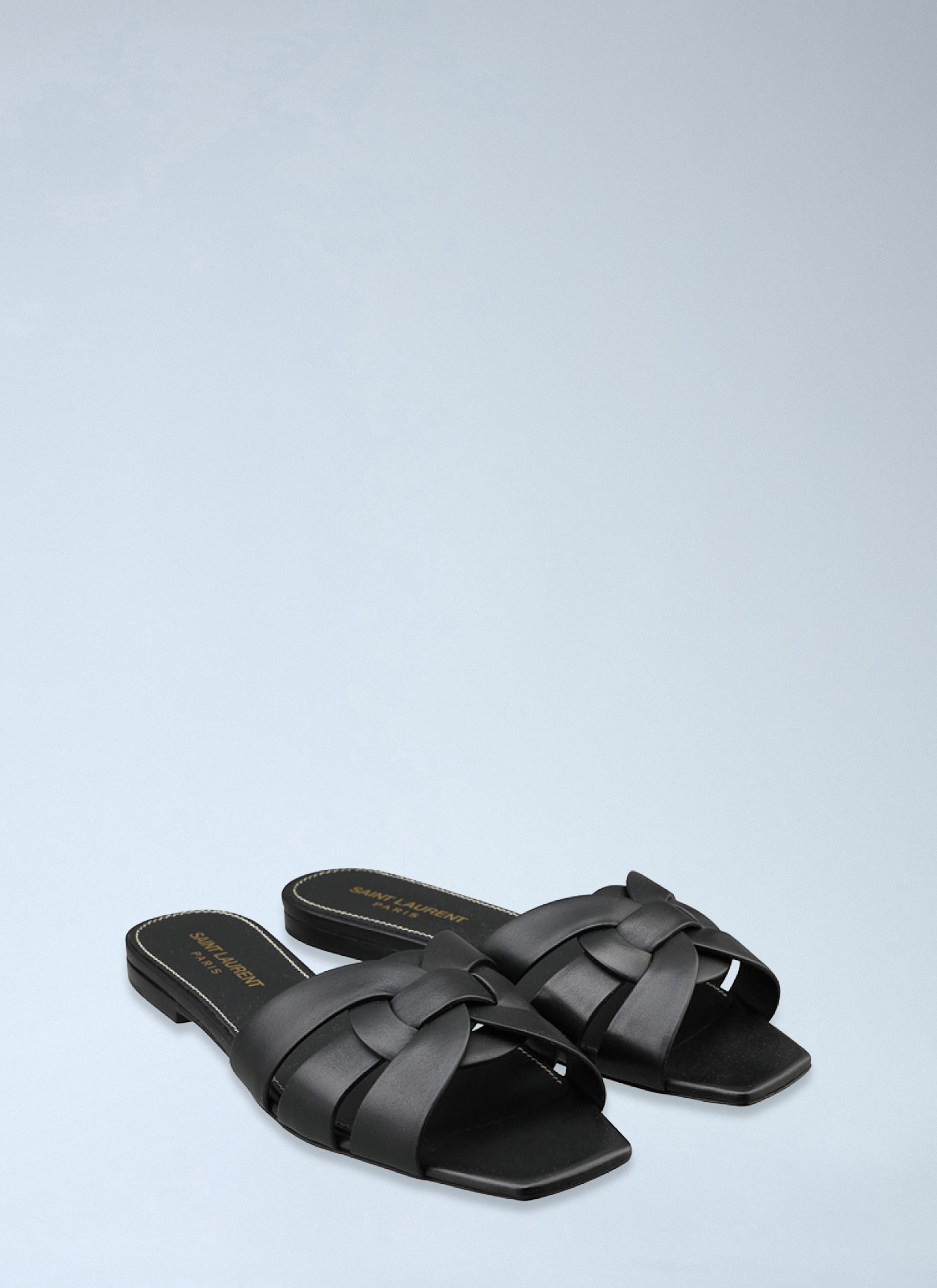 Saint Laurent Women Tribute Sandals by Luosophy