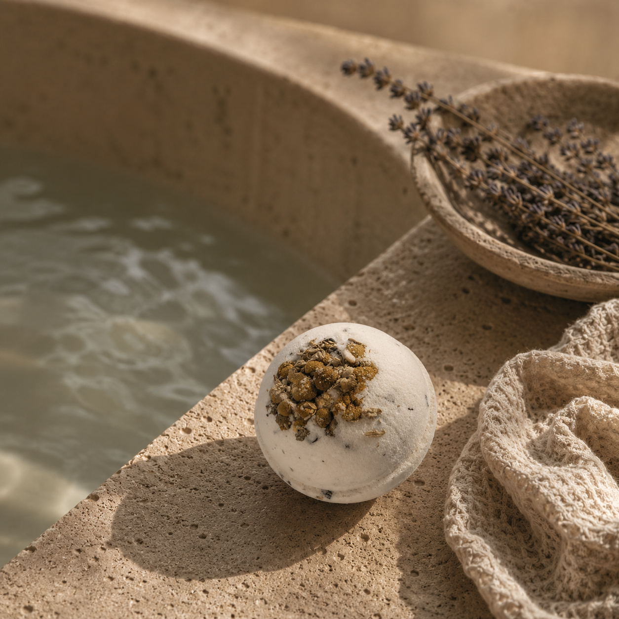 Sleep - Hemp Infused Bath Bomb by Mobaak Aromatherapy Shoppe