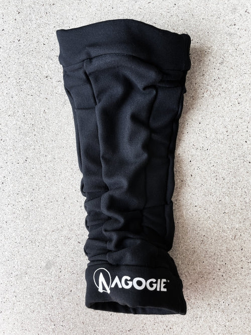 AGOGIE Resistance Band Elbow Sleeve - Men's Compression Support for Bicep, Tricep & Forearm Activation
